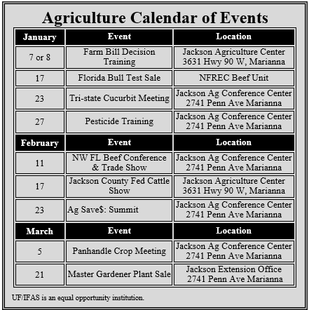 2015 Upcoming Events Calendar