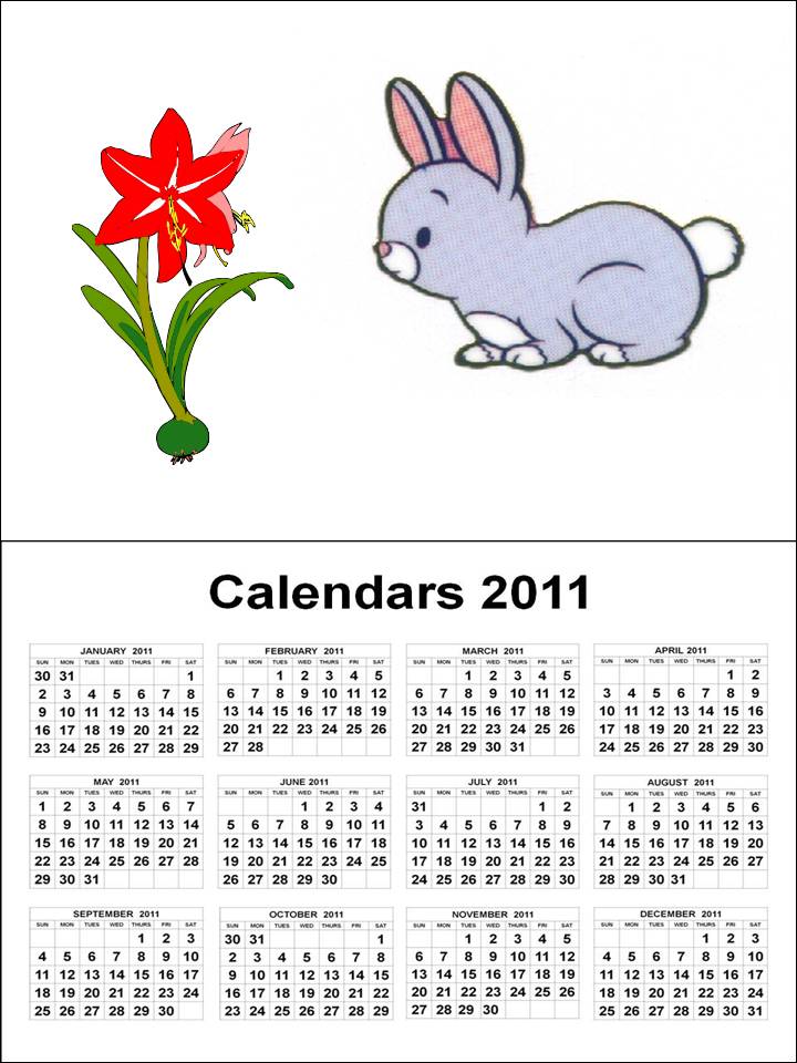 Plain Monthly Calendar Printable