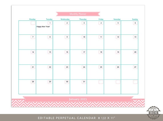 Blank October 2016 Calendar Printable
