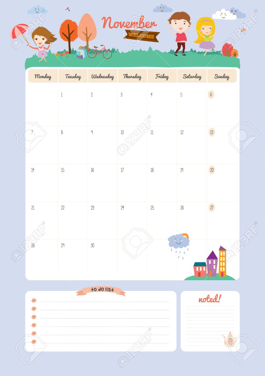 Cute Calendar Templates 2016 : Free cute calendar template Cute Calendar Templates 2016 : Free cute calendar template