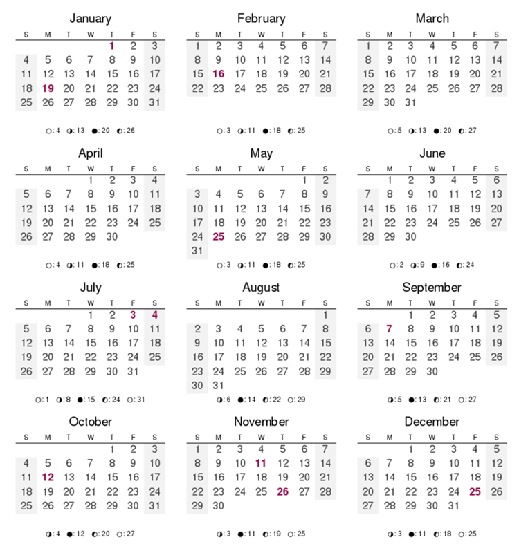 Calendars 2016 Calendar Template 2019