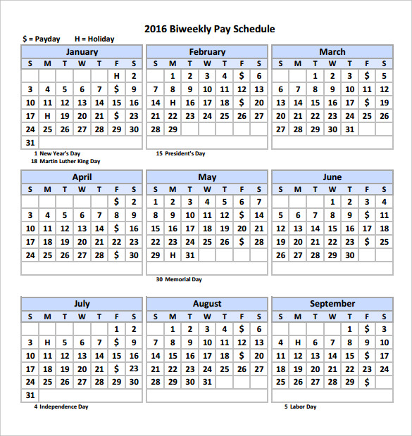 bi weekly payroll calendar 2019 under fontanacountryinn com 2019 payroll calendar template