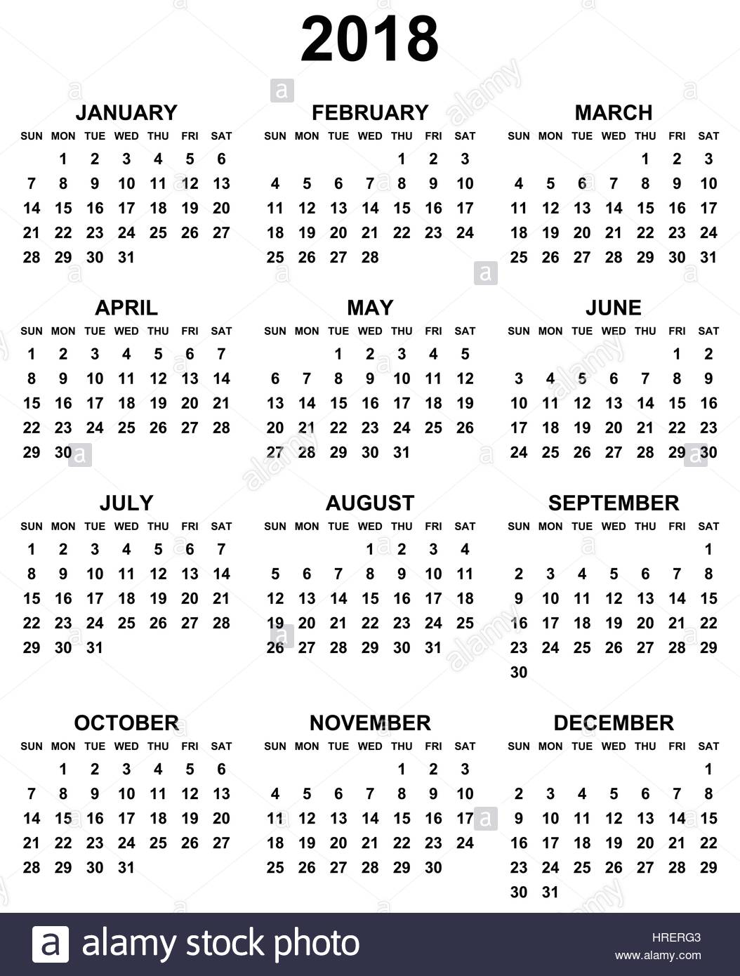 monday through sunday calendar