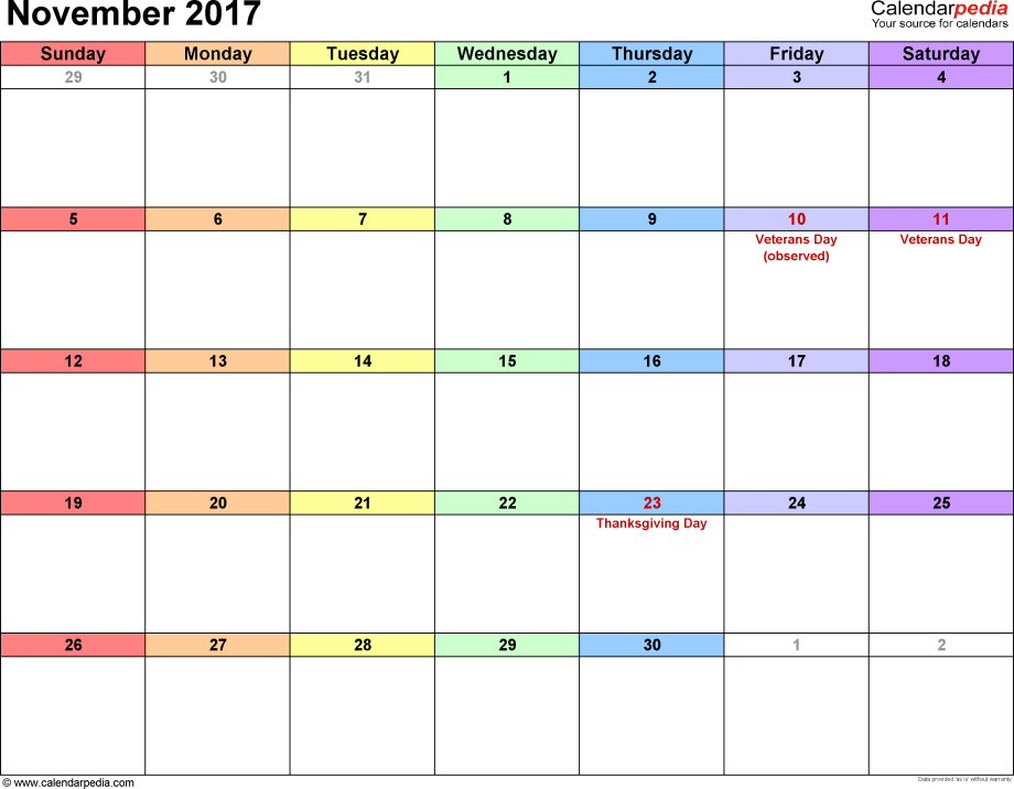 September 2015 Calendar Printable