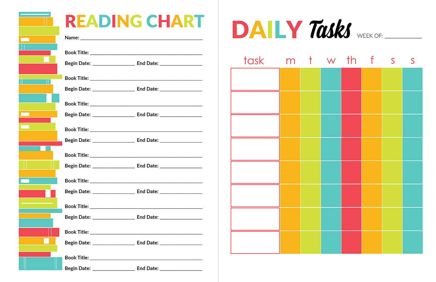 Daily Planners 2016 2017 Printable