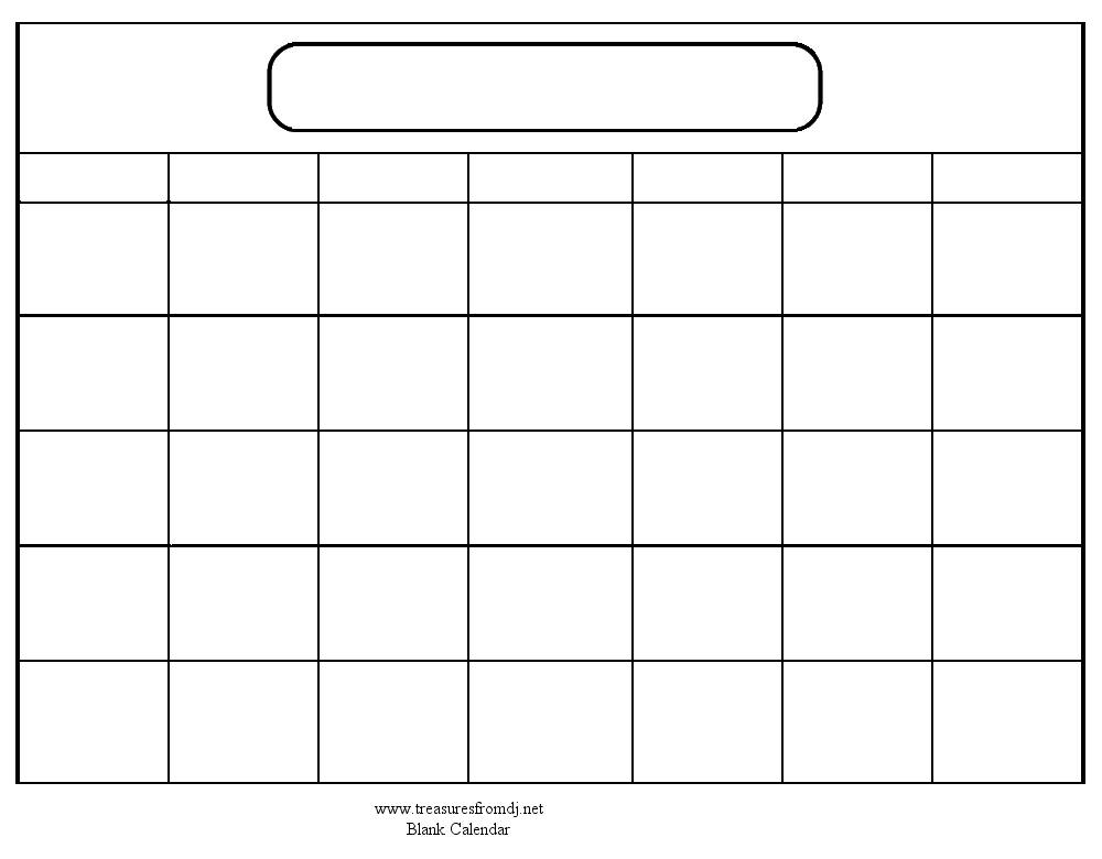 Blank Calendar Template Free Printable Blank Calendars by Vertex42