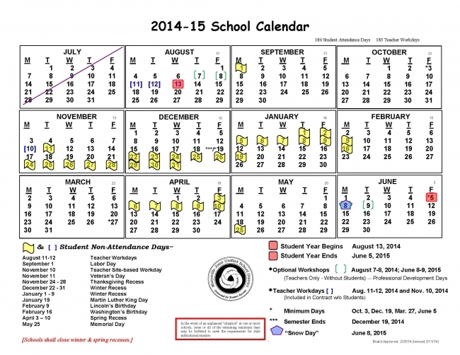 Manteca Unified School Calendar Calendar Template 2020