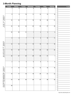 3 Month Printable Calendar Free – Printable Editable Blank 