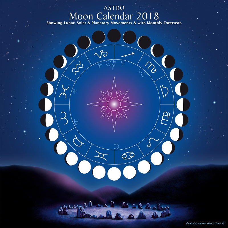 2018 Moon Chart