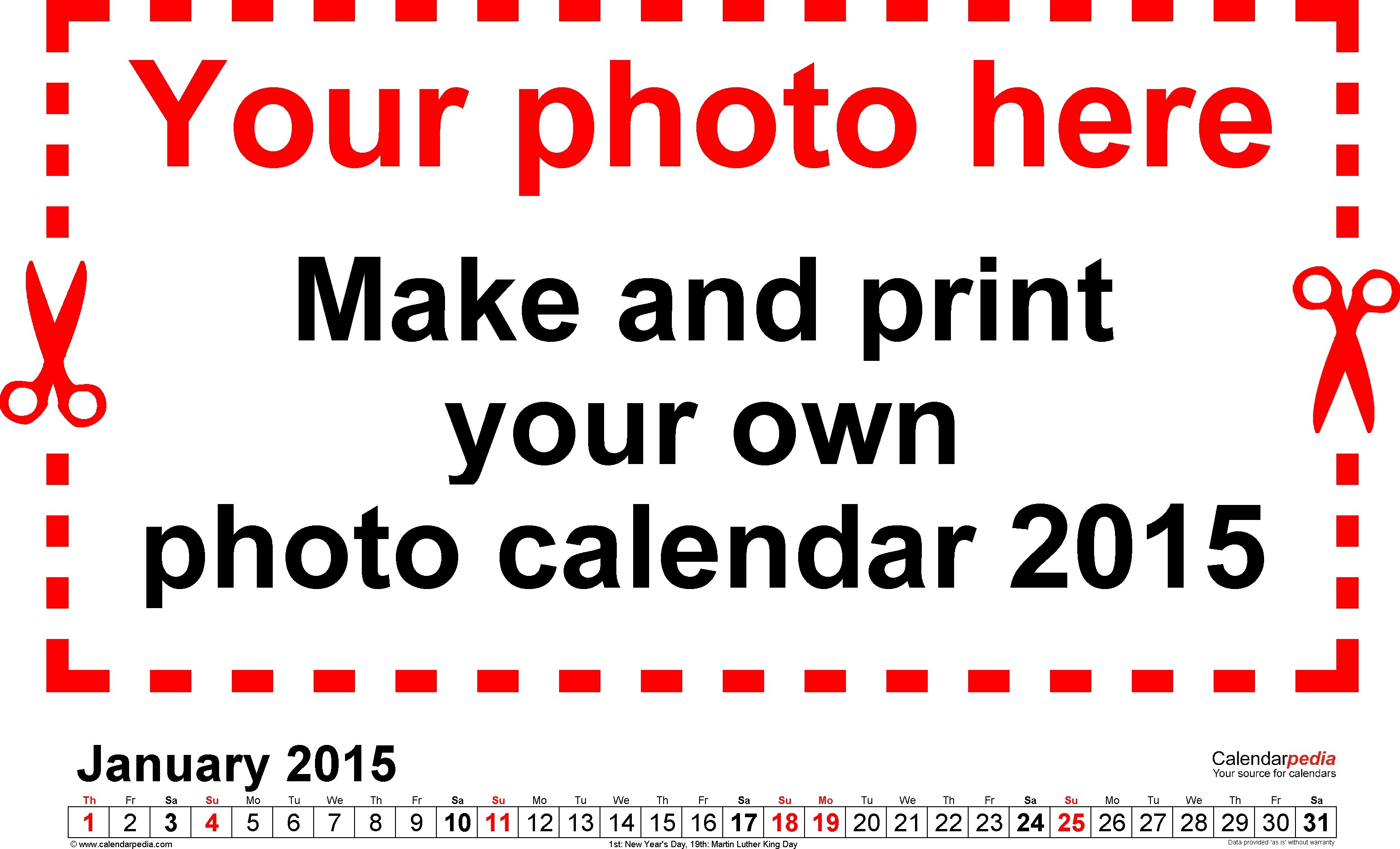 Birthday calendars 7 free printable Word templates