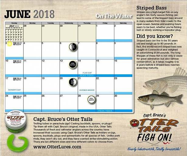 Fishing Moon Phase Chart