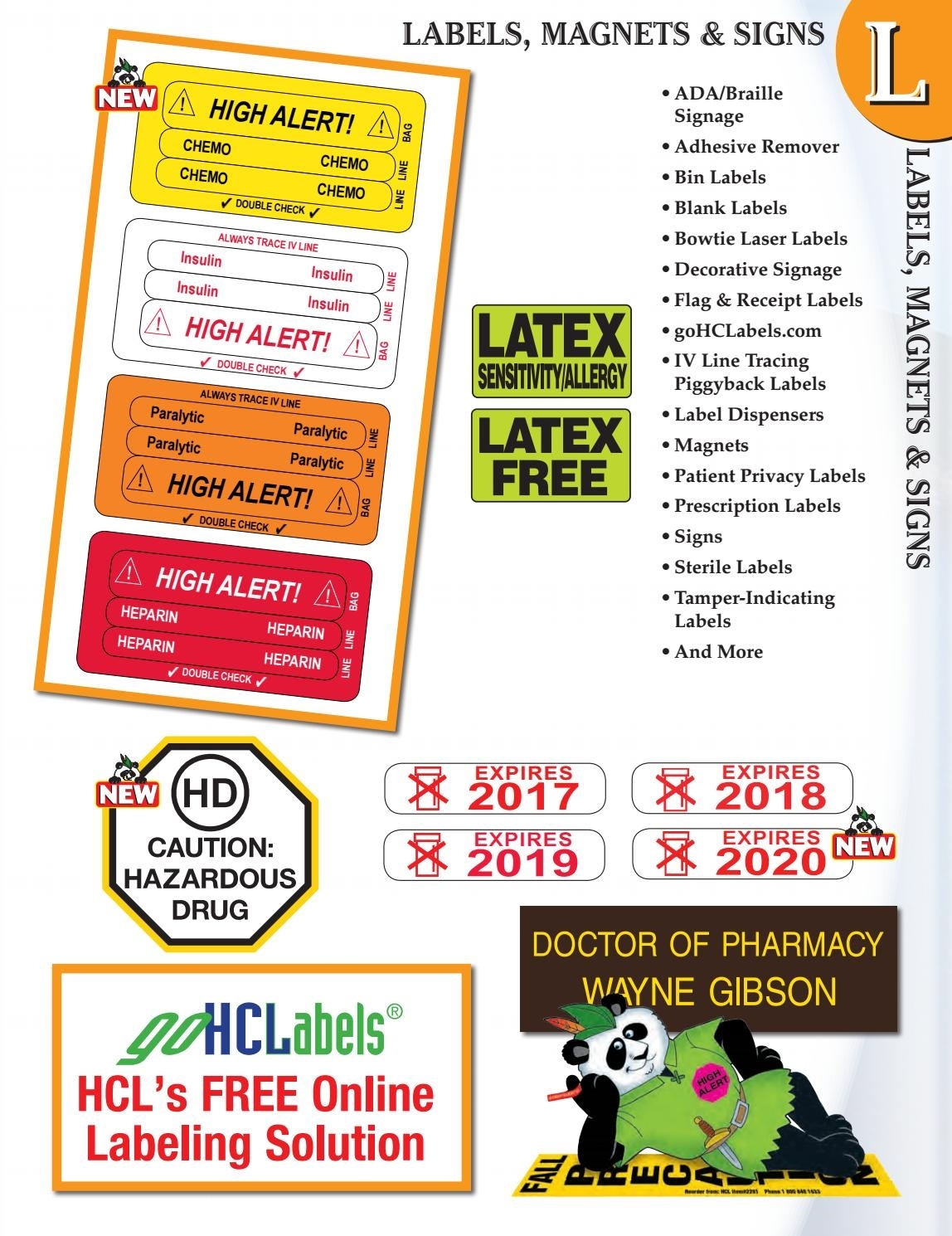 2017 - Peter Panda Labels By Health Care Logistics - Issuu