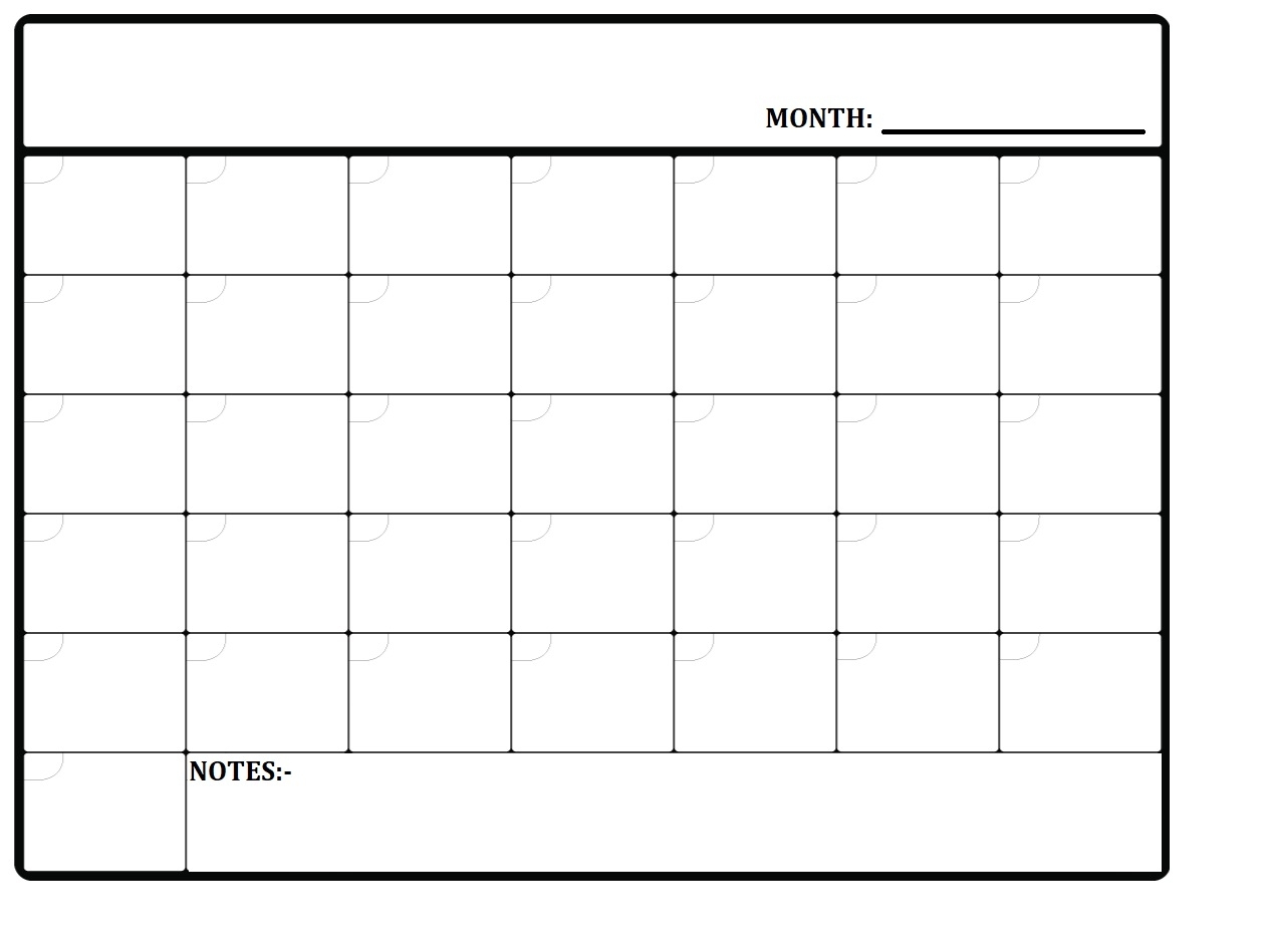 2020 Free Printable Monthly Planner Template » Calendarkart