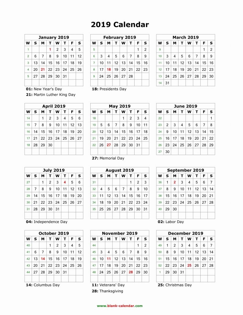 2020 Julian Date Calendar Printable - Mance