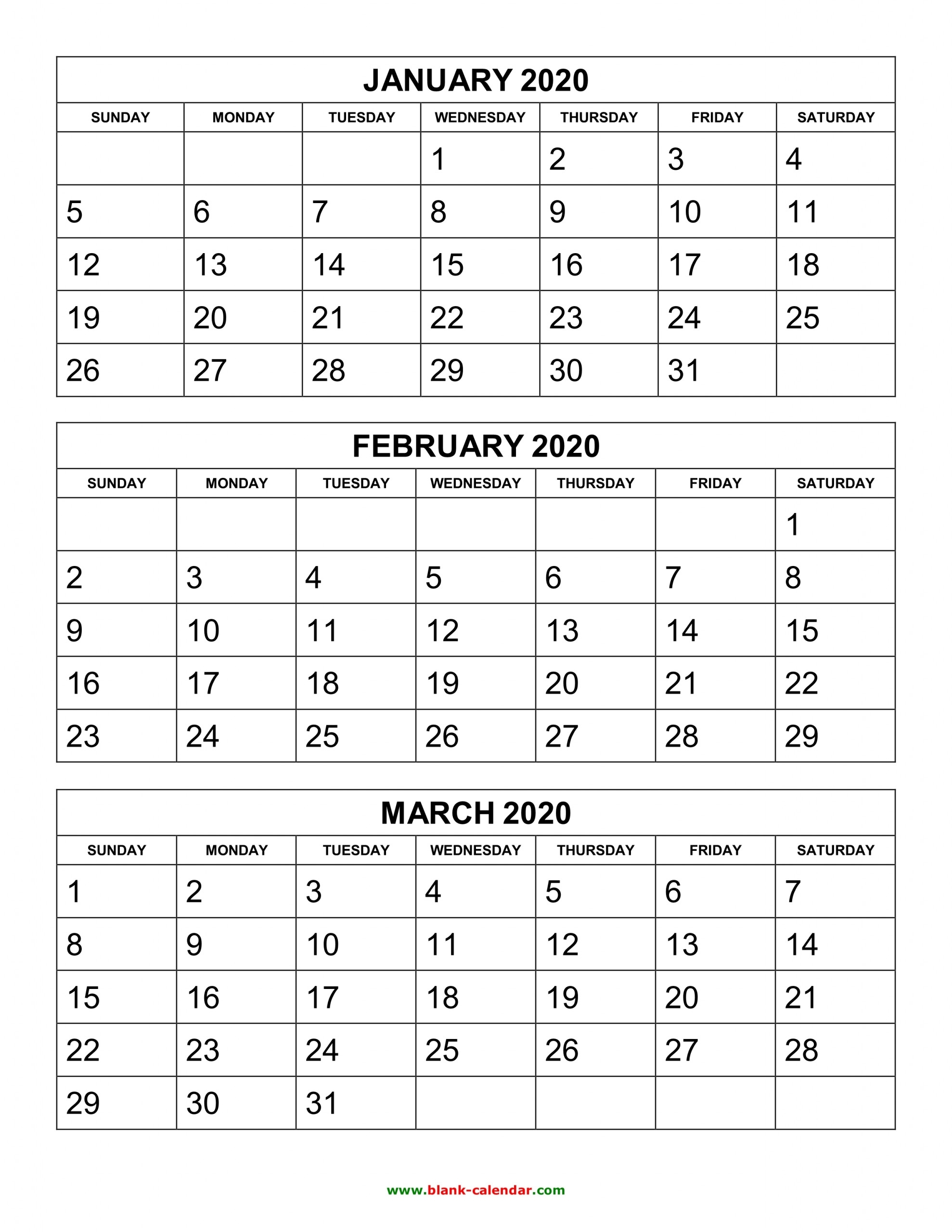 Free Calendar 3 Month Word Template Calendar Template 2022