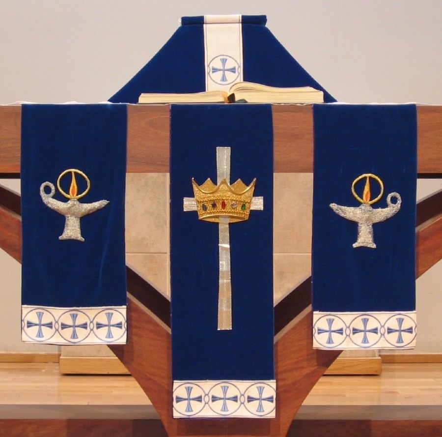 Advent Paraments—Altar Frontals (Con Imágenes) | Estandartes