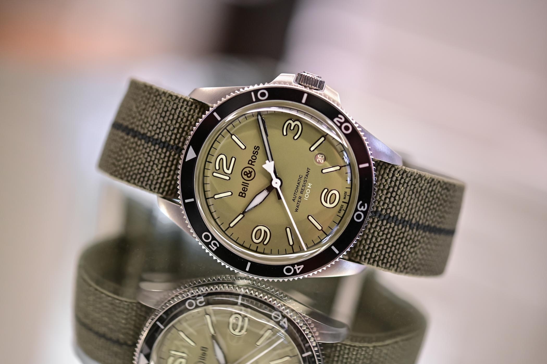 Bell &amp; Ross Vintage Military Green, Gmt Blue And Aeronavale