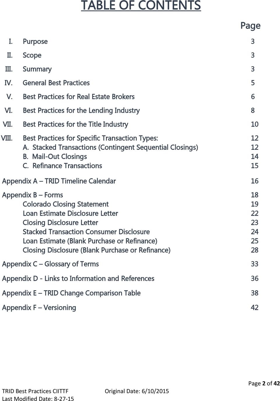 Best Practices Tila-Respa Integrated Disclosures - Pdf Free