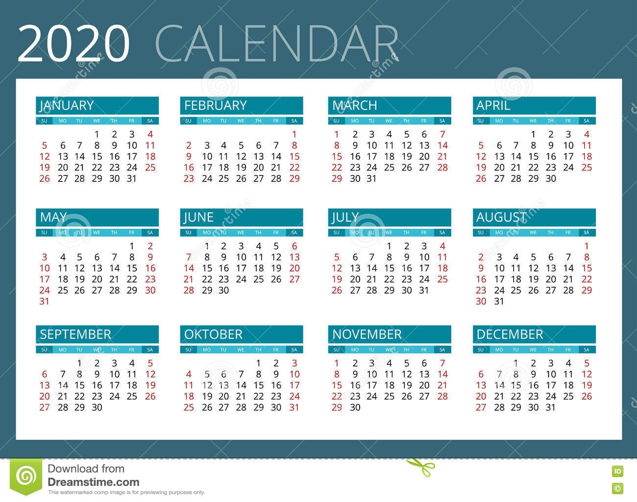 Calendario 2020 Download - Calendario 2019