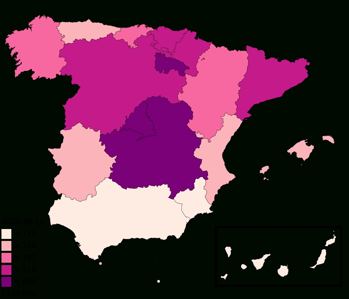 Covid-19 Pandemic In Spain - Wikipedia
