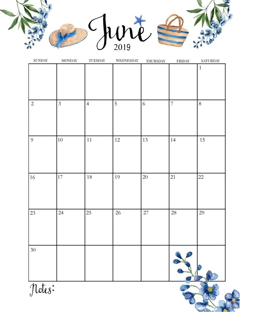 Cute 2019 Monthly Calendar | Ежемесячные Календари, Печатные