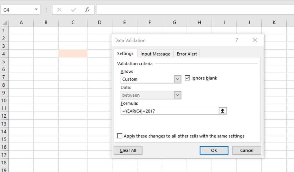 Four Ways To Specify Dates Using Excel Data Validation