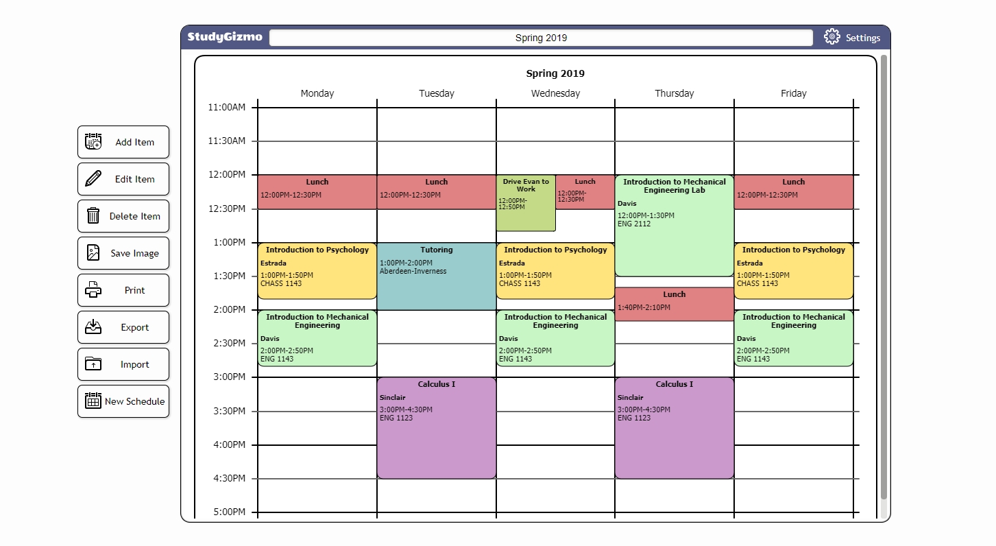 Shift schedule creator - miloadd