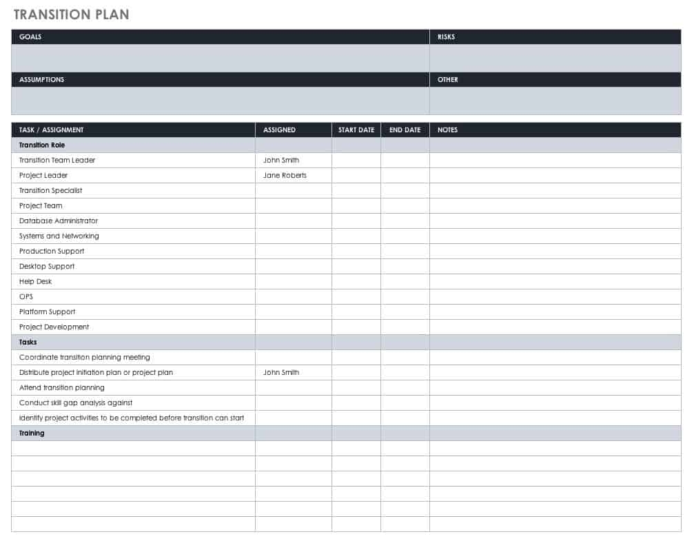 Free Human Resources Templates In Excel | Smartsheet