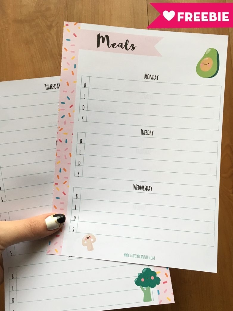 Free Planner Inserts - Lovely Planner