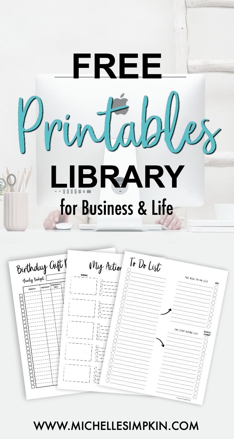 Free Printables! Grab Your Access To The Free Printables