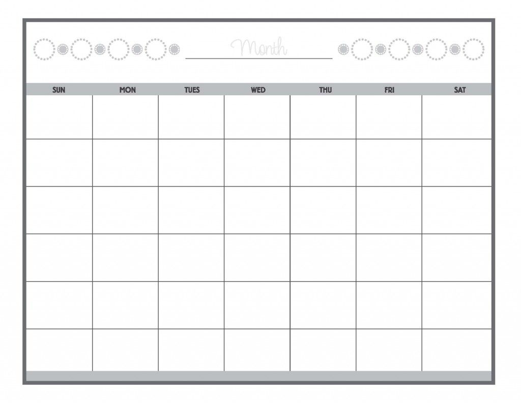 Guess The Date Print Our Calendar Grid, Then Fill In The