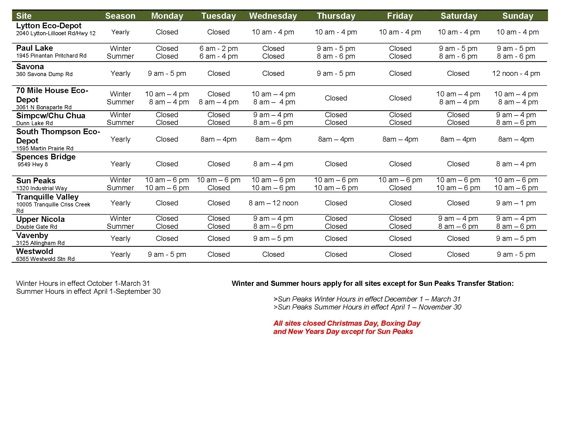Depot Administration Calendar Calendar Template 2020