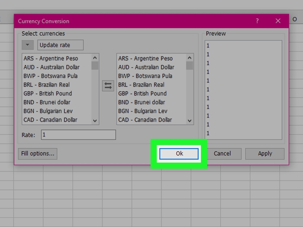 How To Create A Currency Converter With Microsoft Excel