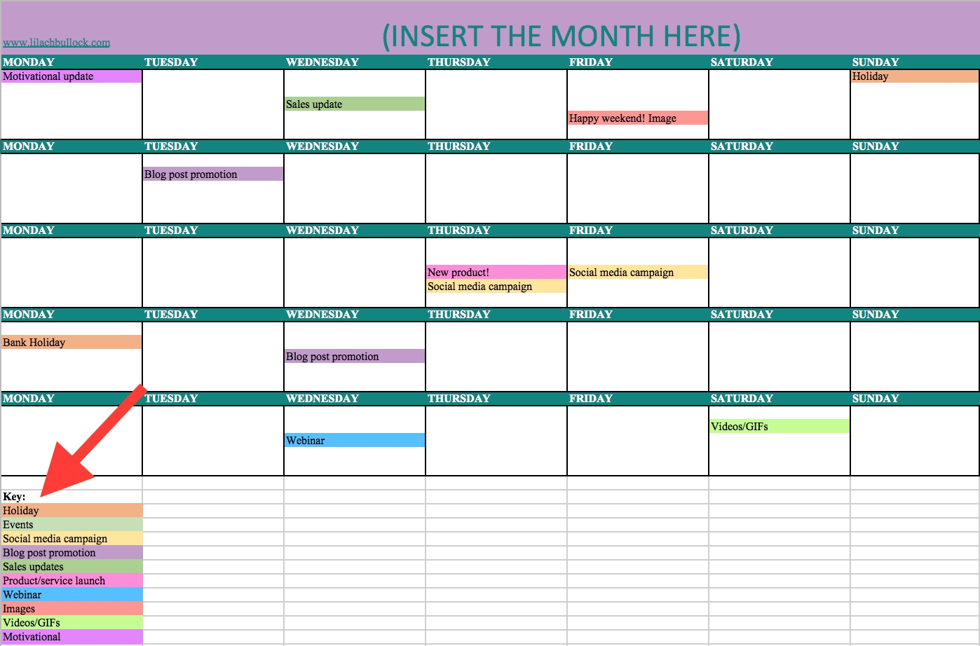 How To Create A Social Media Calendar + Free Template