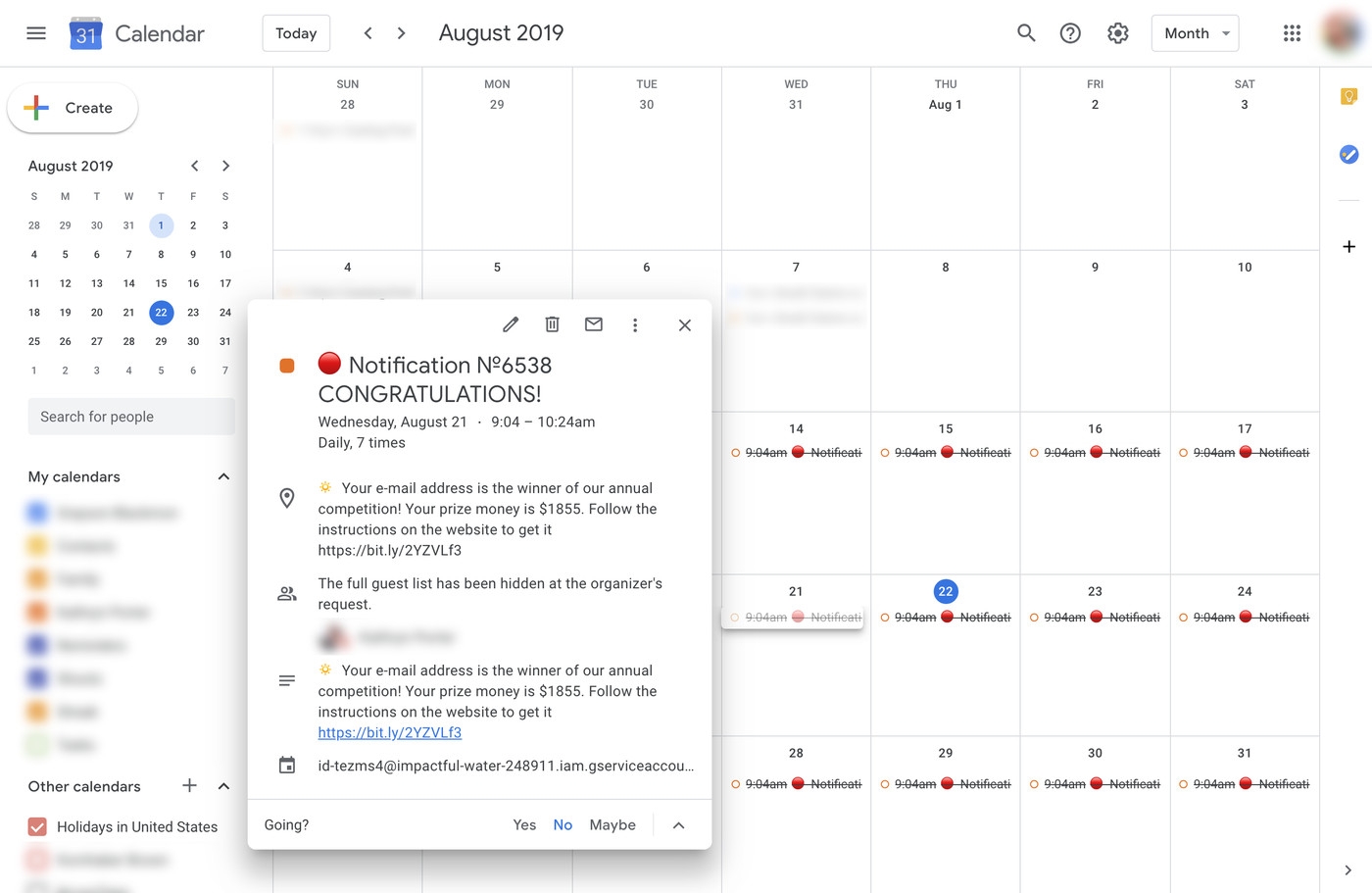 How To Keep Spam From Invading Your Google Calendar - The Verge