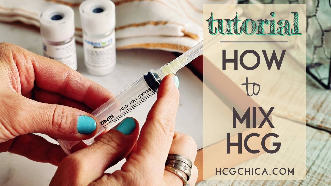 How To Mix Hcg Injections- 5000Iu
