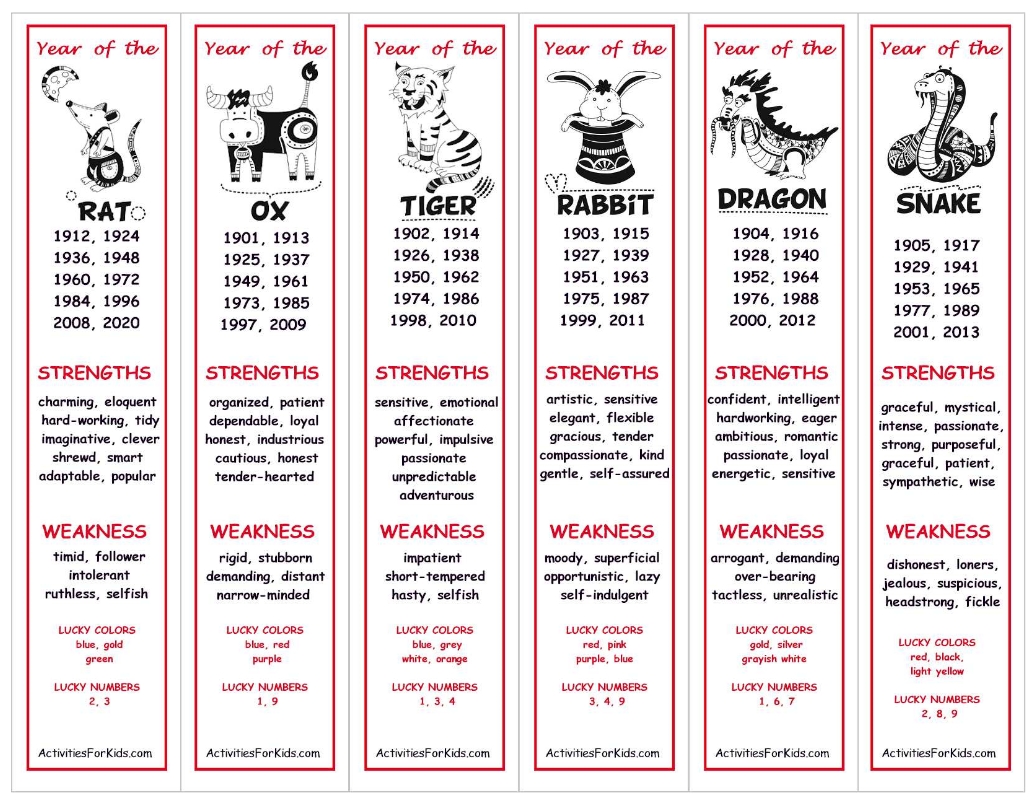 Http://activitiesforkids/chinese-Zodiac-Bookmarks/ (With