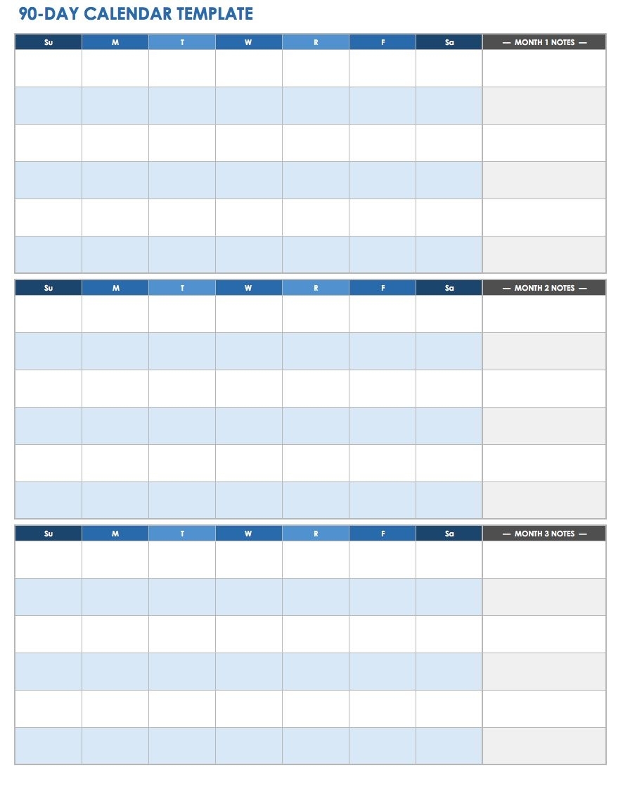 Ic-90-Day-Calendar-Template-Printable-Pdf-Doc – Ryan&#039;s