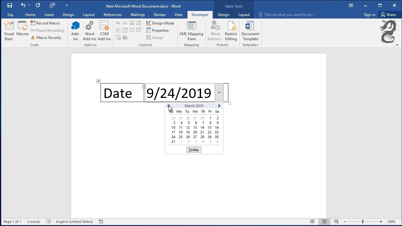Pick A Date To Donate Calendar Template