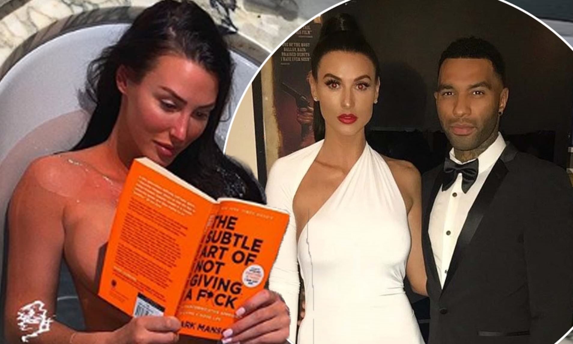 Jermaine Pennant&#039;s Ex Alice Goodwin Poses Naked Amid Self
