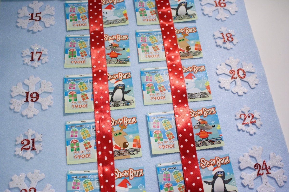 Lottery Ticket Advent Calendar (With Images) | Lottery