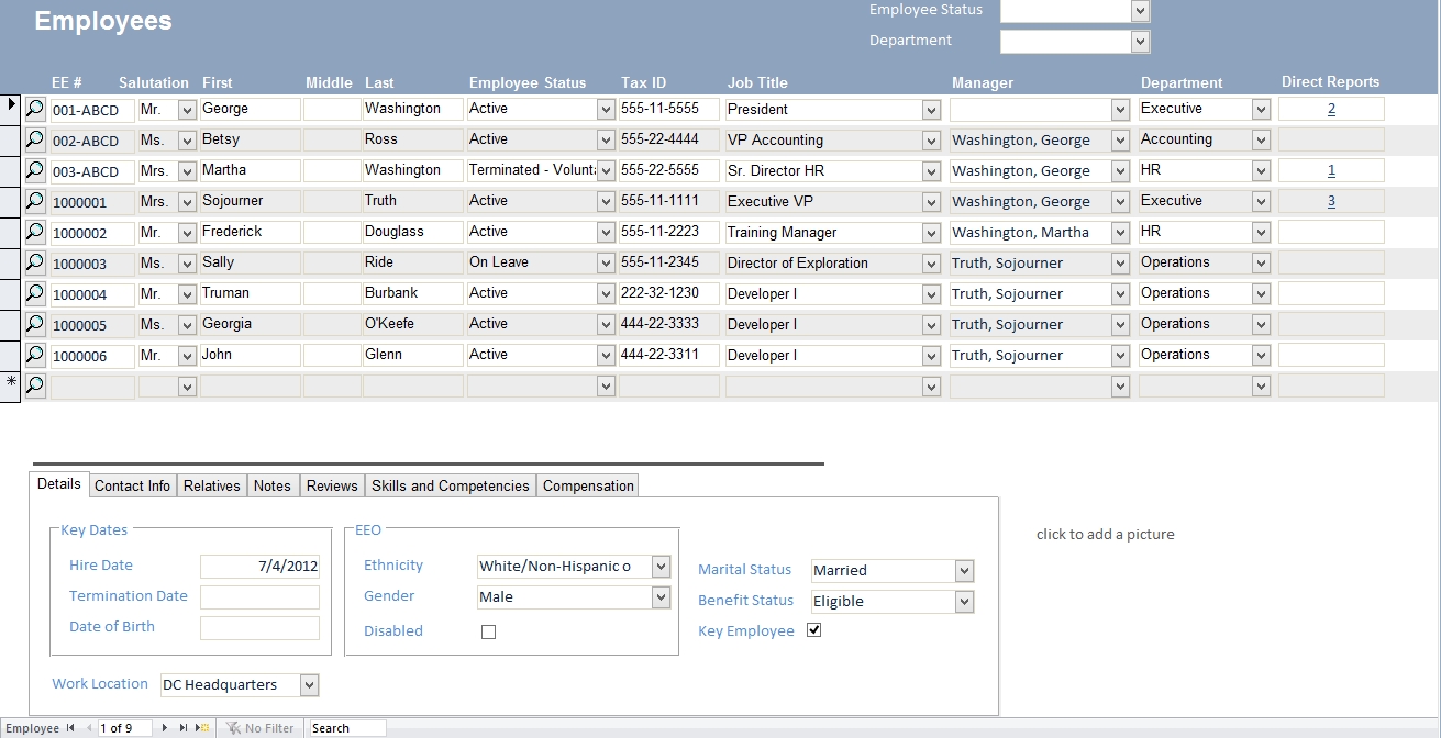 Microsoft Access Templates - Powerful Ms Access Templates