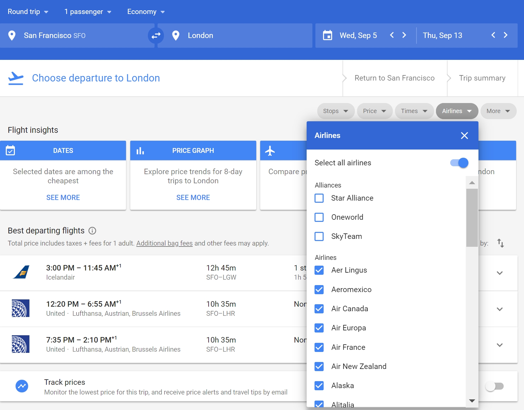 Navigating New Google Flights Fare Calendar, Fare Matrix And