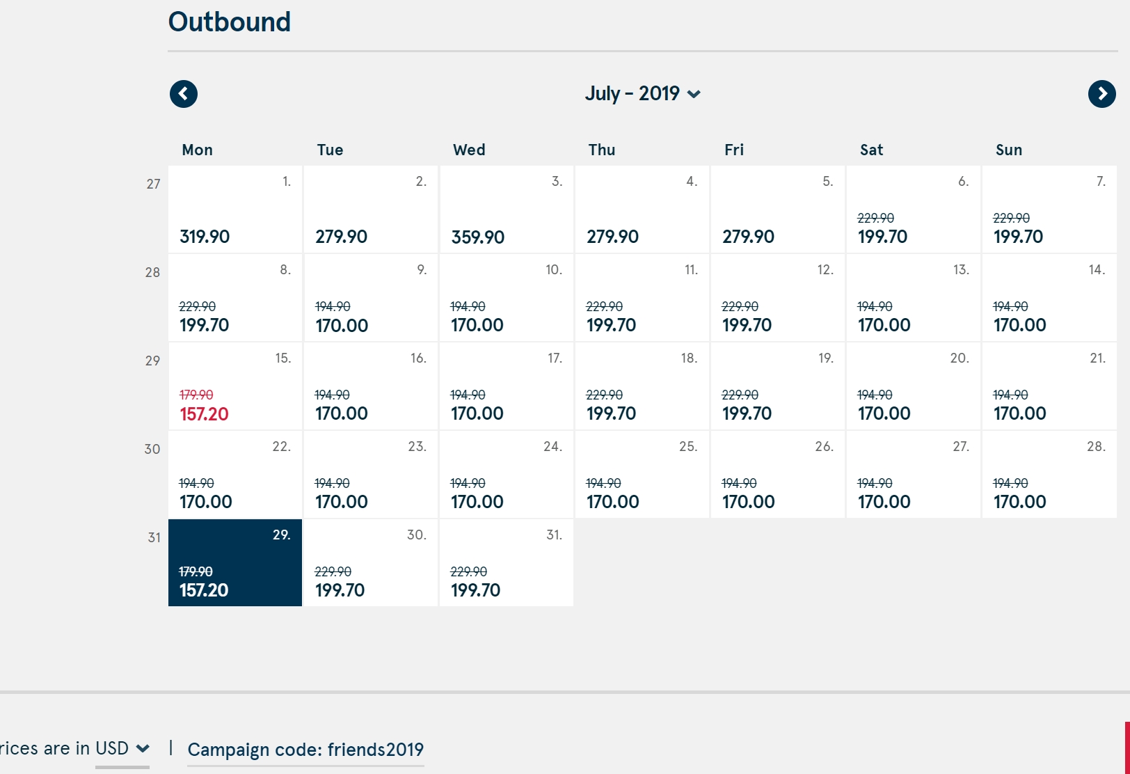 Norwegian Airlines &#039;friends2019&#039; Promo Offers Deals Like