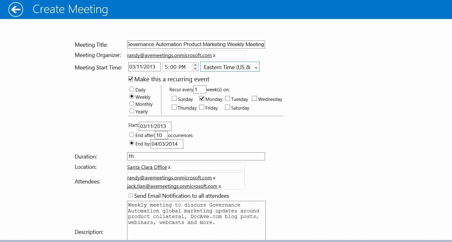 how to add email to outlook meeting