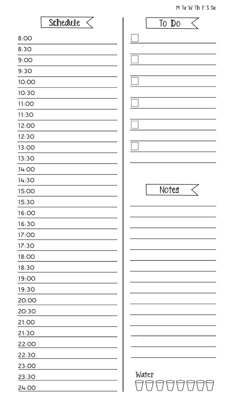 Planner Love – Free Personal Size Printable! In 2020 (With