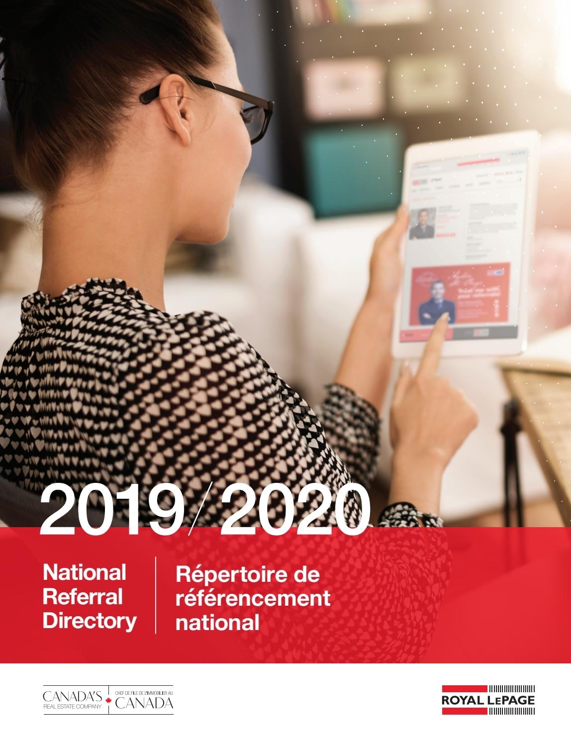 Royal Lepage National Referral Directory 2019-2020 By Royal