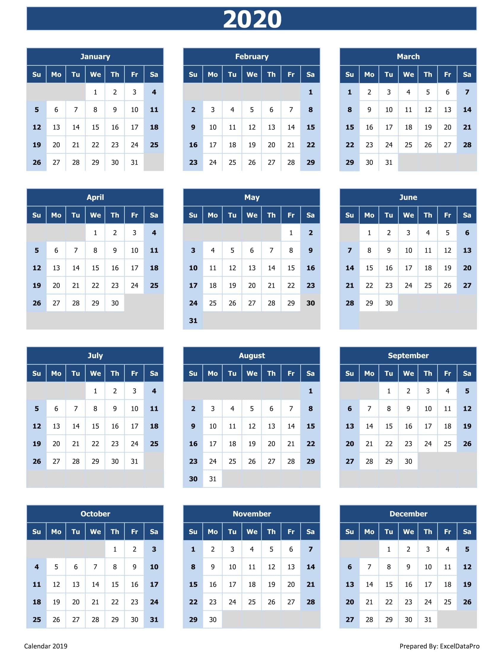 Simple Calendar Excel Template Spreadsheet Dar Monthly