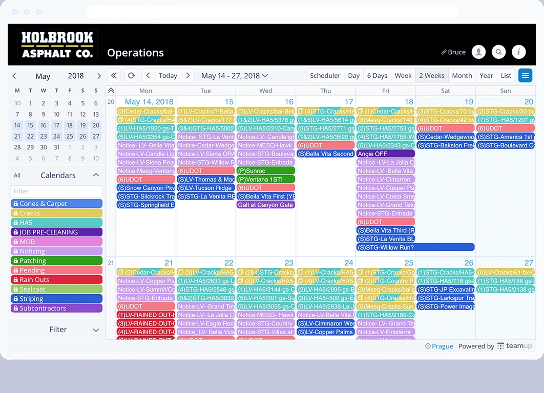Teamup Calendar - Free Shared Online Calendar For Groups