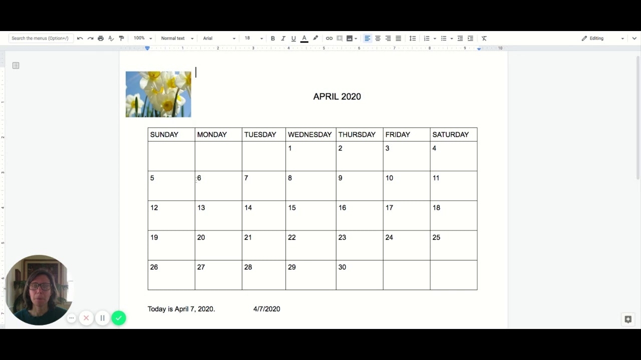The Calendar: Pronouncing Dates With Ordinal Numbers